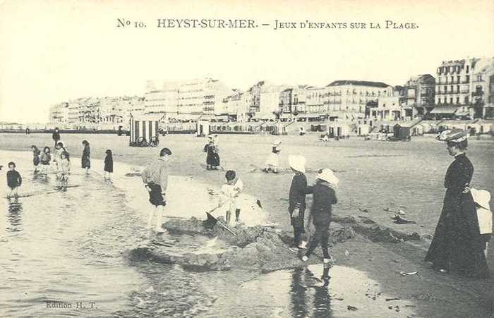 Heyst-sur-Mer - Jeux d'enfants sur la Plage