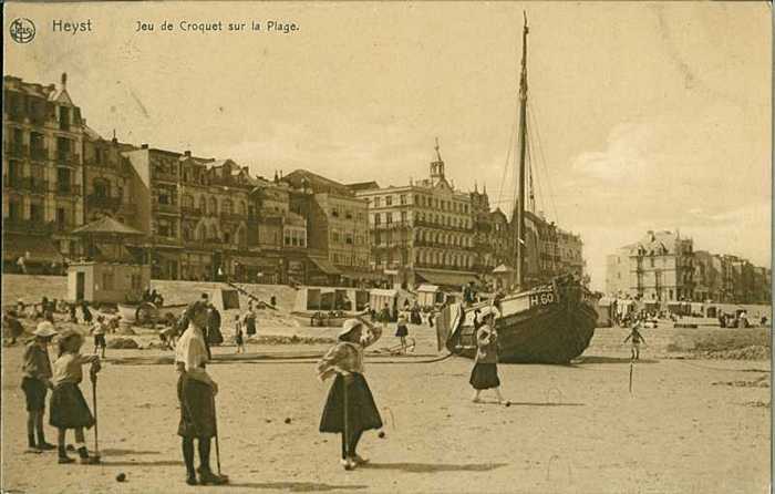 Heyst - Jeu de Croquet sur la Plage