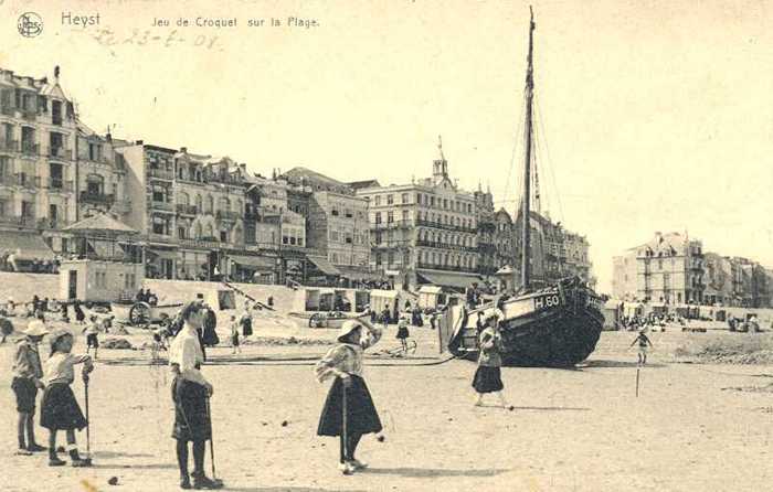 Heyst - Jeu de Croquet sur la Plage