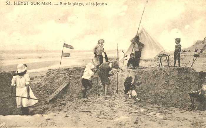 Heyst-sur-Mer - Sur la Plage - les Jeux