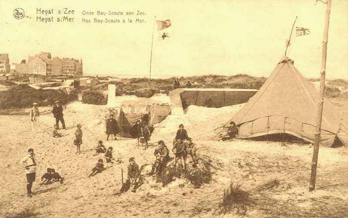 Heyst a/Zee - Onze Boy-Scouts aan Zee