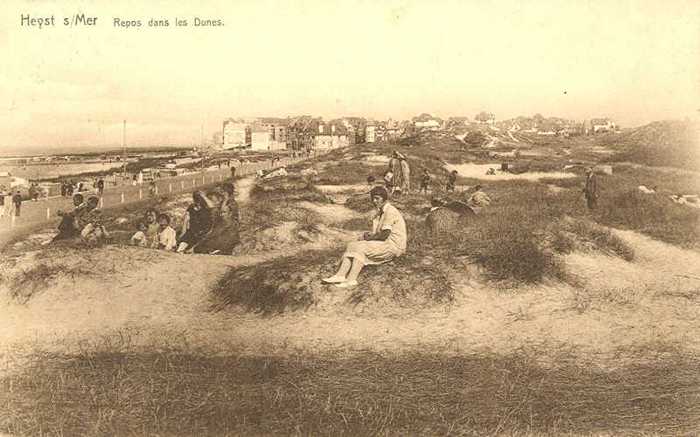 Heyst s/Mer - Repos dans les Dunes