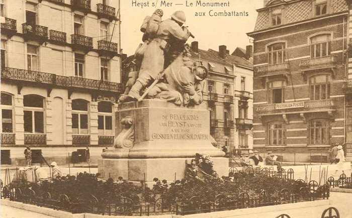 Heyst s/Mer - Le Monument aux Combattants