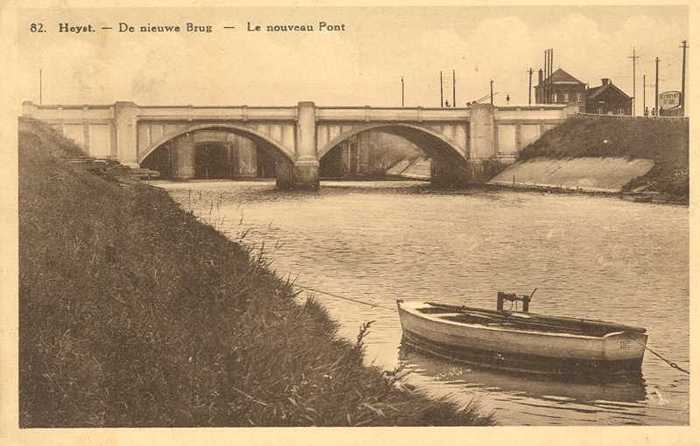 Heyst - De nieuwe brug - Le nouveau Pont
