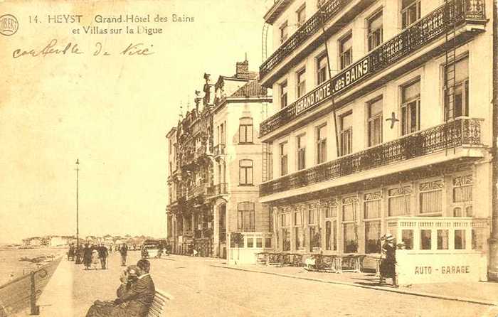Heyst - Grand Hôtel des Bains et Villas sur la Digue
