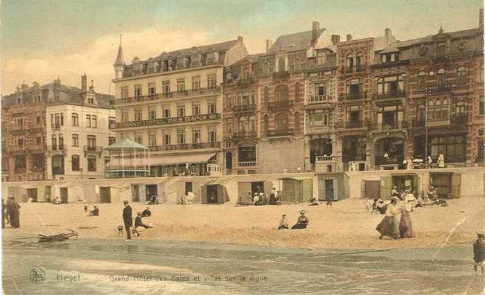 Heyst - Grand Hôtel des Bains et villa's sur la Digue