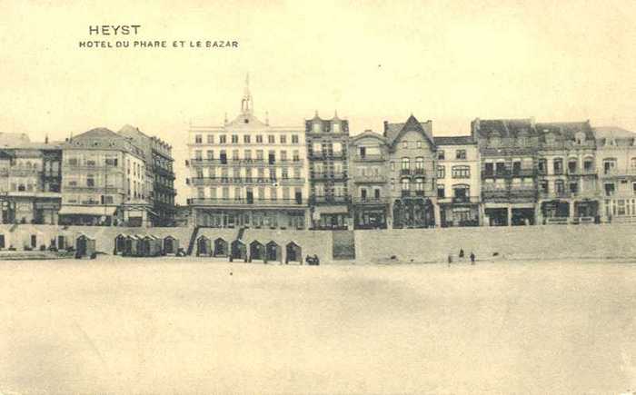 Heyst - Hôtel du Phare et le Bazar