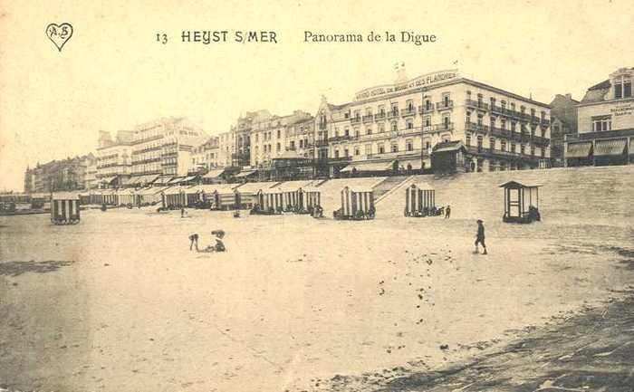 Heyst s/Mer - Panorama de la Digue