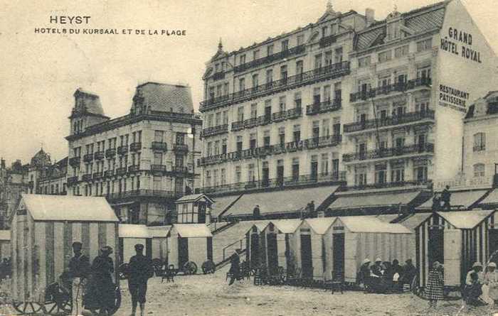 Heyst - Hôtel Kursaal et la Plage