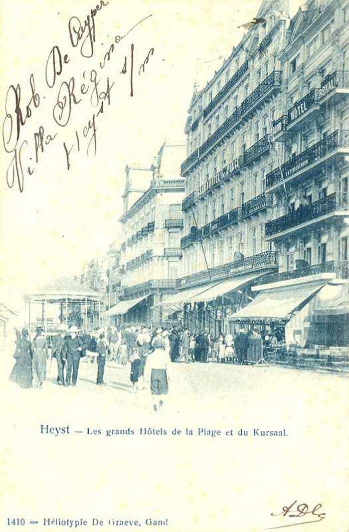 Heyst - Les grands Hôtels de la Plage et du Kursaal