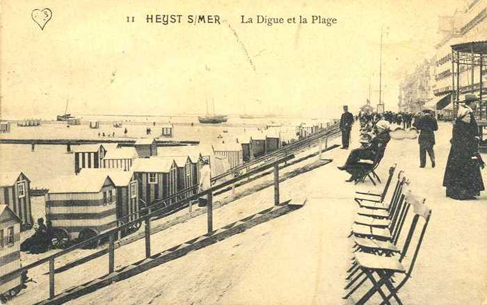 Heyst s/Mer - La Digue et la Plage