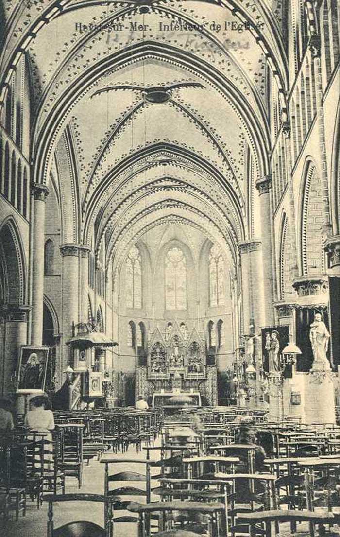 Heyst sur-Mer - Intérieur de l 'église