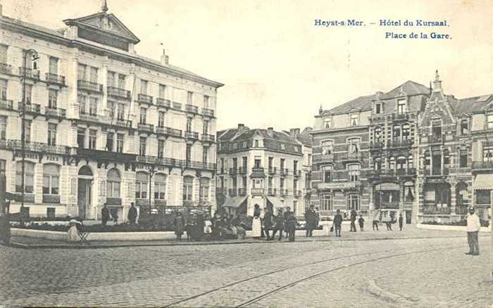 Heyst-s-Mer - Hôtel du Kursaal - Place de la Gare