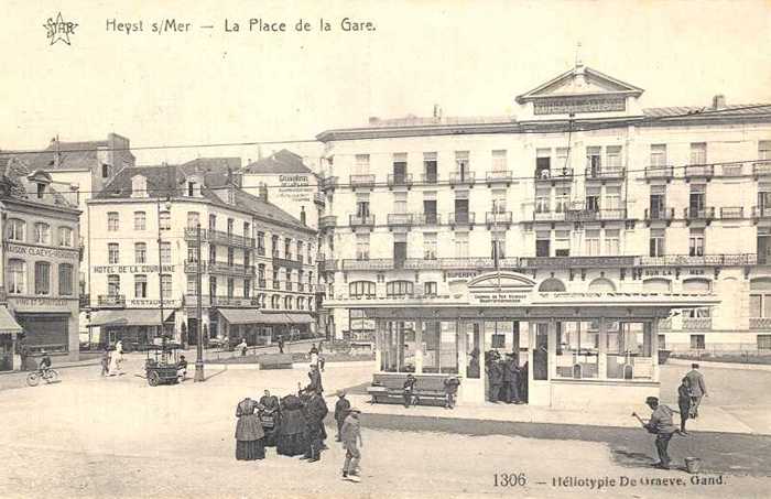 Heyst s/Mer - La Place de la Gare