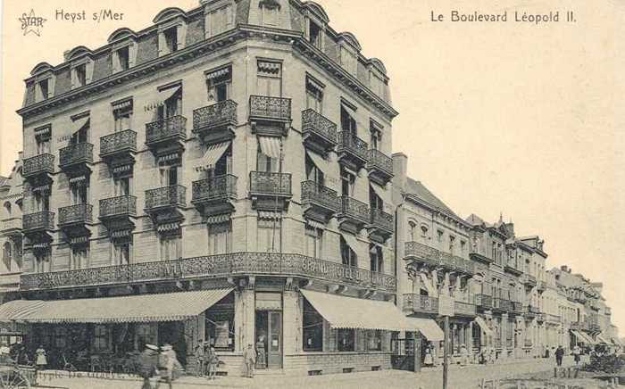 Heyst s/Mer - Le Boulevard Léopold II