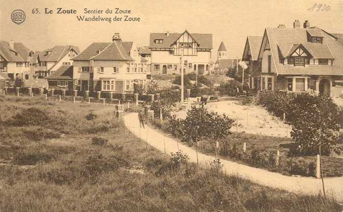 Le Zoute - Wandelweg der Zoute