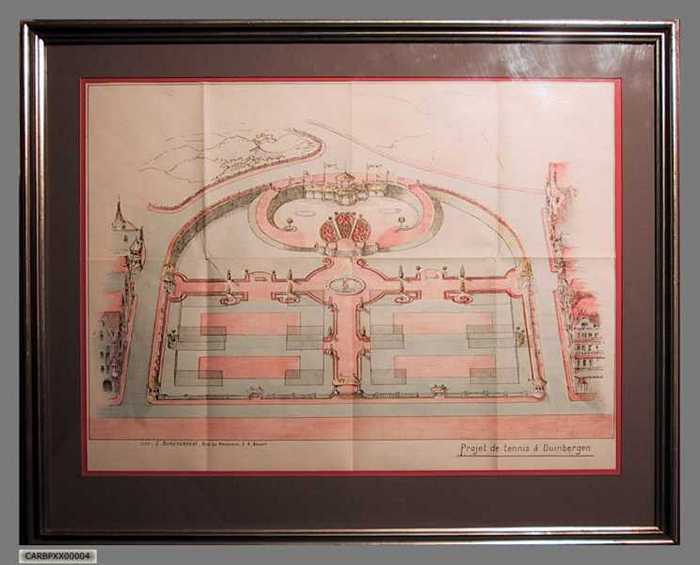 Projet de tennis à Duinbergen.