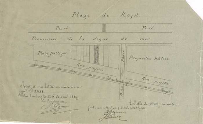 Joint à ma lettre en date de ce jour, N° 2488 (Liggingsplan zonder bouwaanvraag)