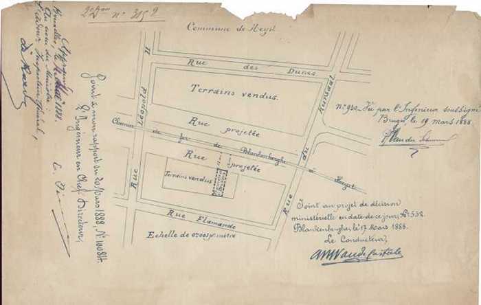 Joint au projet de décision ministérielle en date de ce jour, N° 532 (Liggingsplan zonder bouwaanvraag)