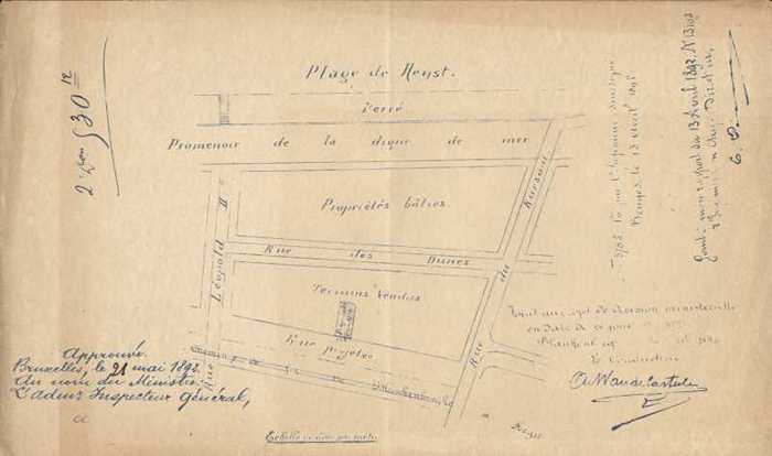 Joint au projet de décision ministérielle en date de de jour, N° 4197 (Liggingsplan zonder bouwaanvraag)