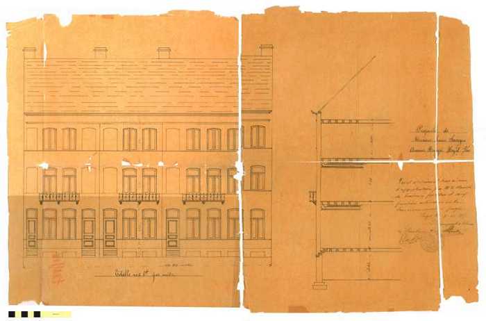 Propriété de Monsieur Louis Serreyn, Avenue Mengé Heyst sur Mer