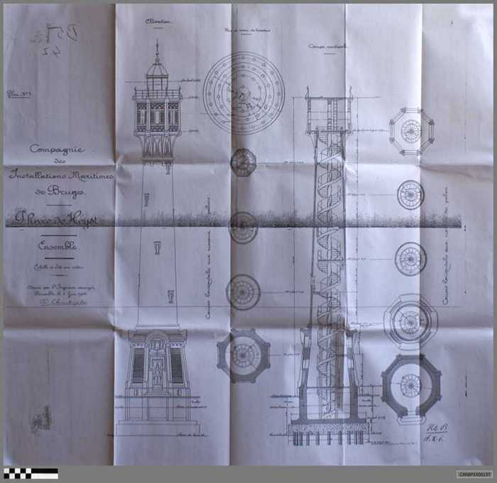 Phare de Heyst - Ensemble - Plan n°1