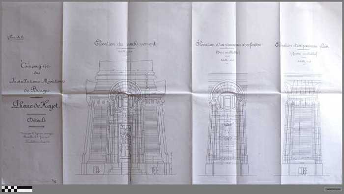 Phare de Heyst - Détails - Plan N°2