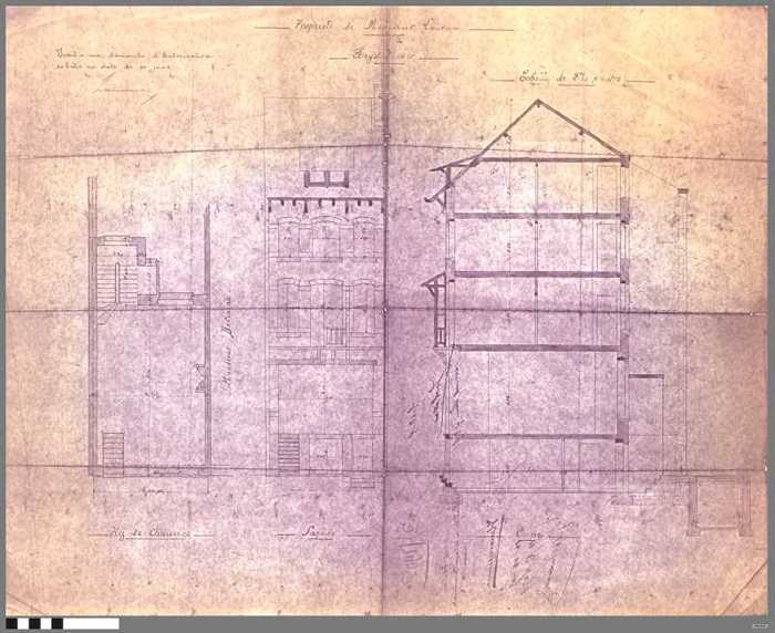 Propriété de monsieur Louvau à Heyst sur Mer