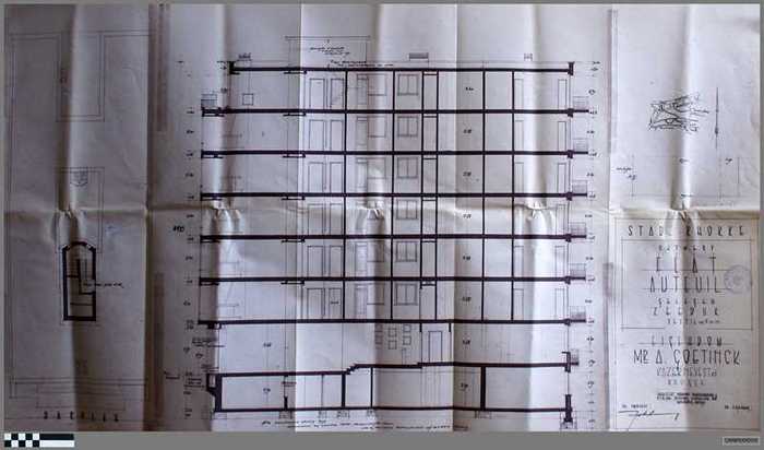 Bouwplan: Flatgebouw 'l'Auteuil'