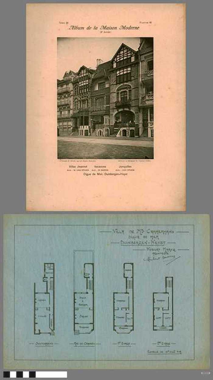 Album de la Maison Moderne - Villa Jeannot - Mr. Cammermans, Duinbergen-Heyst