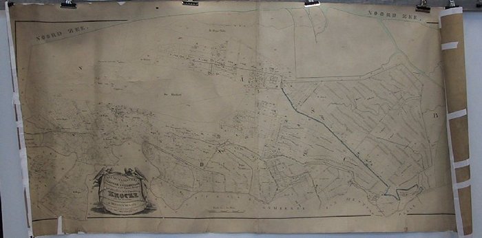 Atlas cadastral de la Flandre Occidentale Arrondissement 5me Canton Bruges Plan parcellaire de la Commune de Knocke avec les mutations publié avec l