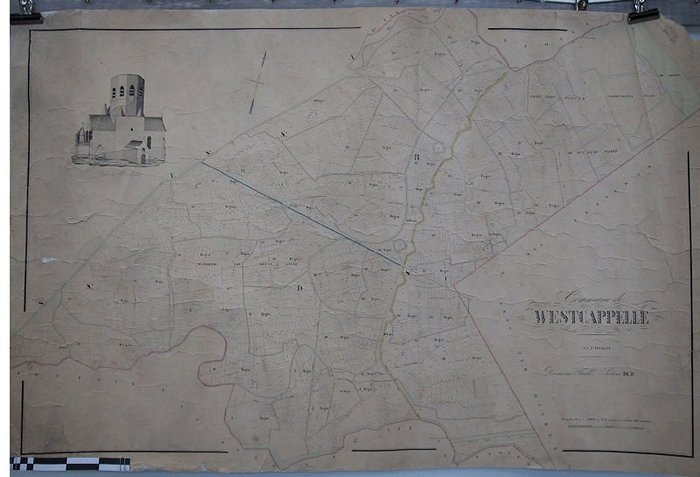 Commune de Westcapelle, sections B, C, D