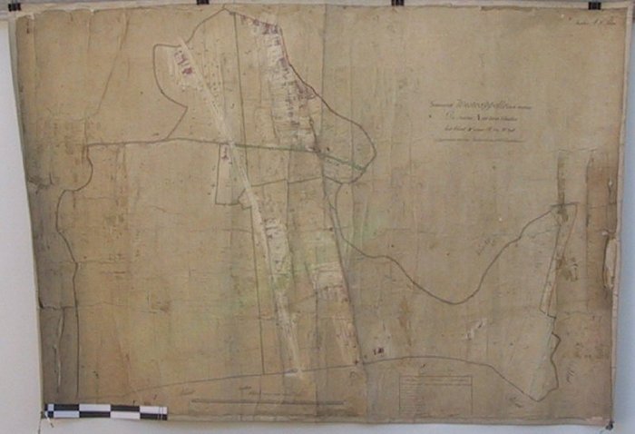 Atlas cadastral de la Flandre Occidentale Arrondt de Bruges, 4e Canton. De Bruges. Plan Parcellaire de la commune de St.-Pierre (sur la digue) avec le