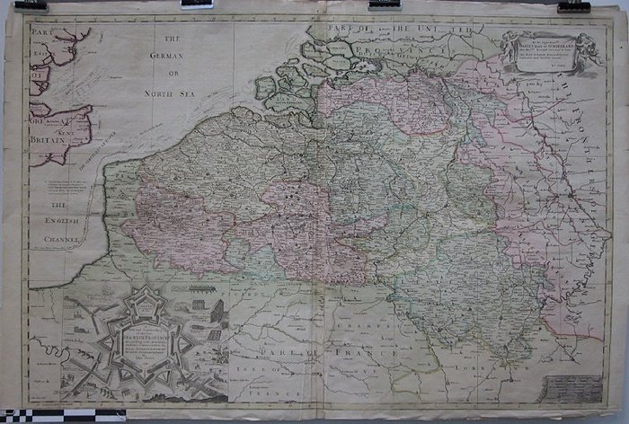 A New and correect Map of the Ten Spanish Provinces according to the New Observations comunicated to the Royal Society at London and the Royal Accadem