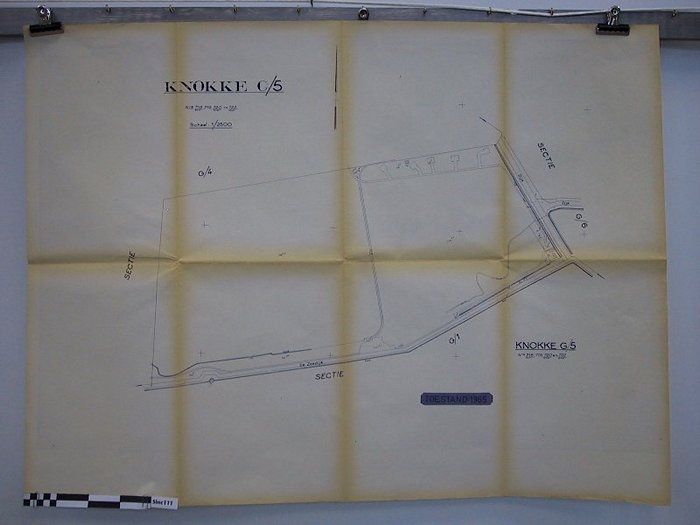Knokke G/5 nrs. 718, 719, 720 en 722 (delen van)