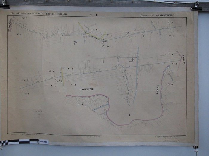 Commune de Westcapelle : cours deau non navigables ni flottables Pl. 4. Cours deau n° 8, 9 & 10