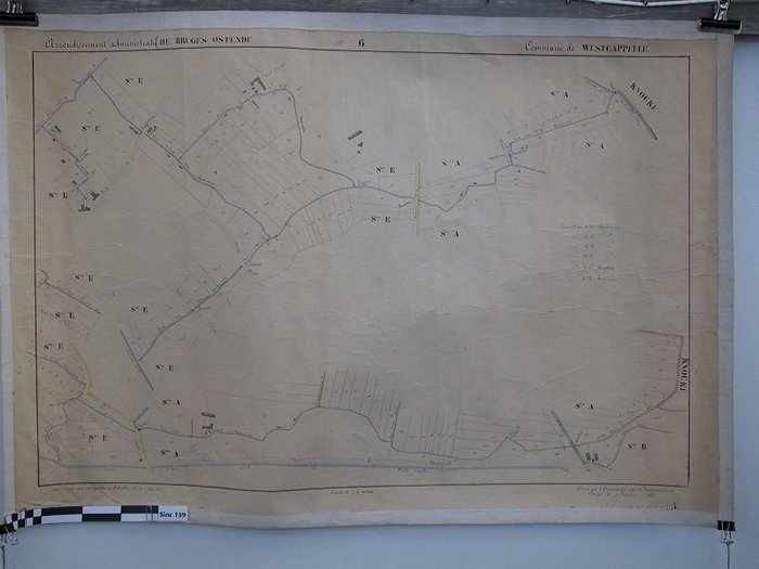 Commune de Westcapelle : cours deau non navigables ni flottables. Pl. 6