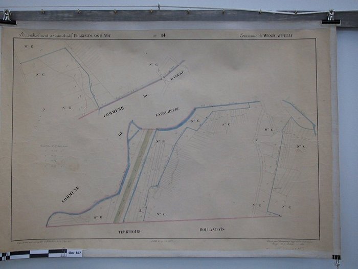 Commune de Westcapelle : cours deau non navigables ni flottables. Pl. 14