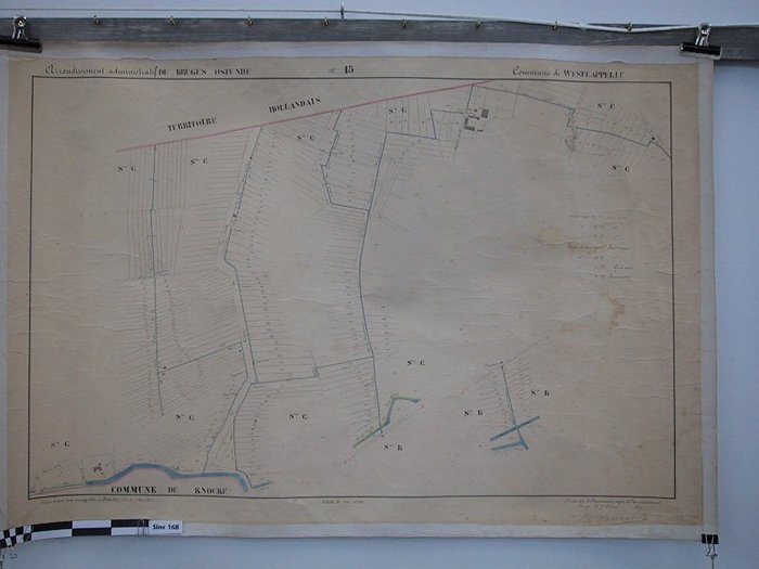 Commune de Westcapelle : cours deau non navigables ni flottables.Pl.15