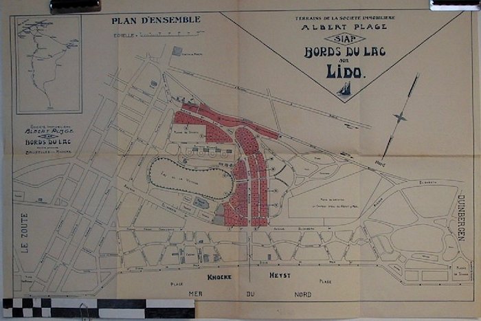 Terrains de la Société Immobilière Albert Plage Bord du Lac son Lido