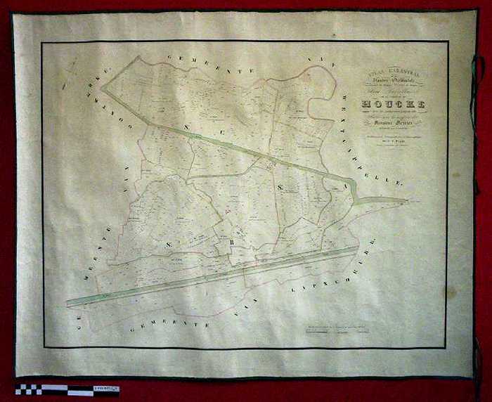 Atlas cadastral de la Flandre Occidentale. Arrondissement de Bruges, 5me Canton de Bruges de la commune de Houcke