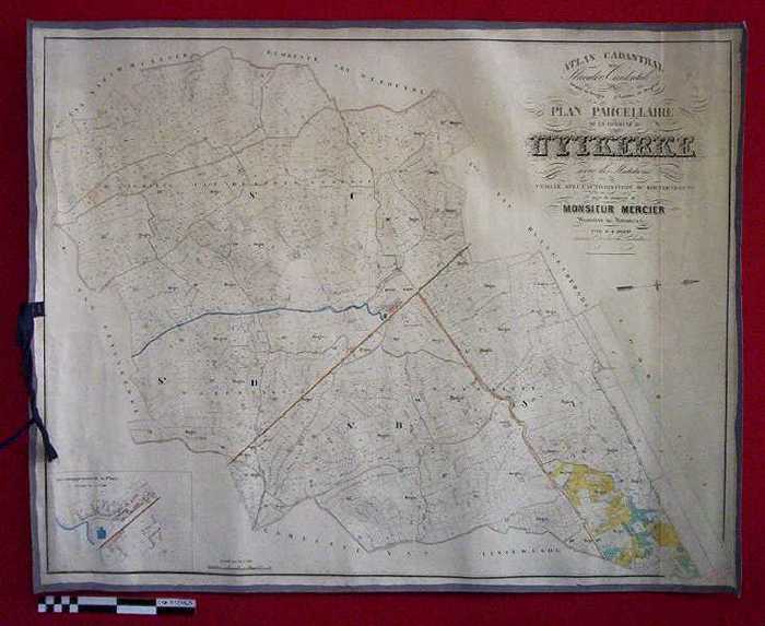 Atlas cadastral de la Flandre Occidentale. Arrondissement de Bruges, 4me Canton de Bruges de la commune de Uytkerke