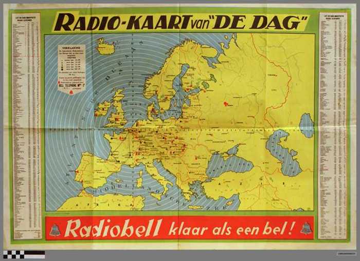 Radio-Kaart van `De Dag