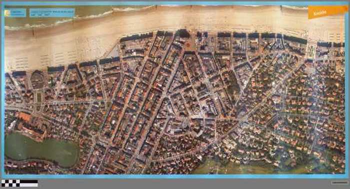 Fragment uit de luchtfoto - Atlas van de kust (deel 2) - Knokke