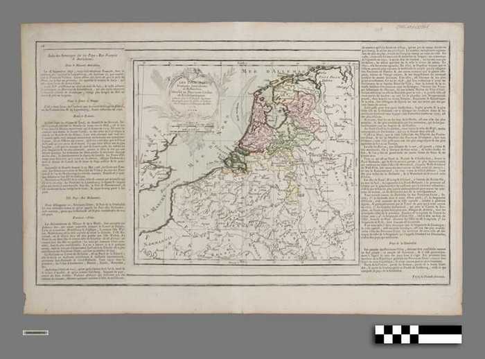 Les Pays Bas françois, Autrichiens, et Hollandois, Divisés en Provinces Civiles et Ecclesiastiques