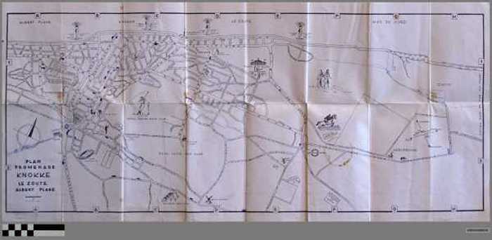 Plan Promenade Knokke Le Zoute, Albert Plage