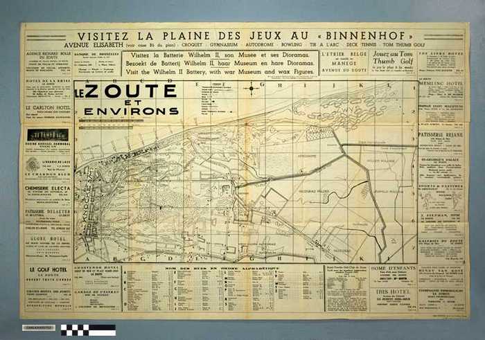 Wandelkaart van Het Zoute