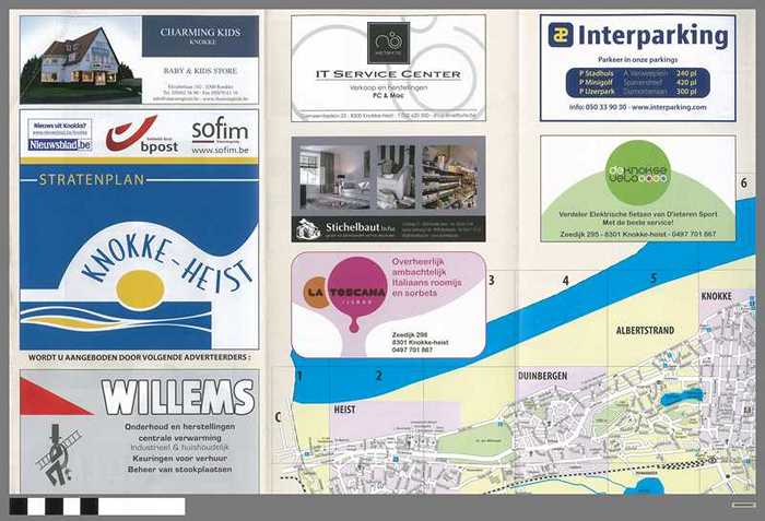 Stratenplan Knokke-Heist