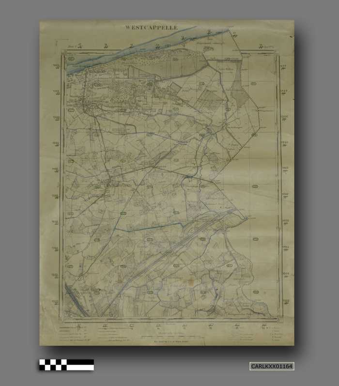 Militaire kaart: Westcappelle