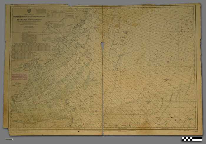 Zeekaart 'North Foreland to Orfordness including the Entrance to the Thames'